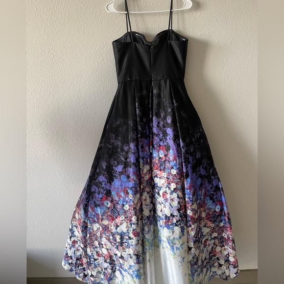 Adam Black Satin Dress - Picture 8 of 11